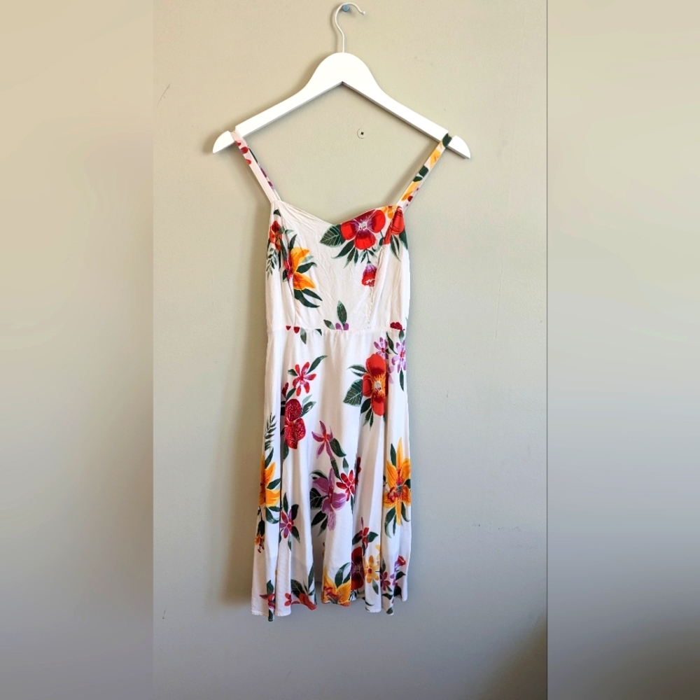Old Navy Floral Vacation Summer Flowy Dress Mini